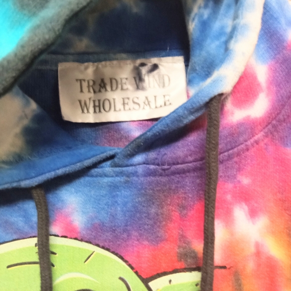 Trade Wind Tie Dye Pullover Long Sleeve Hoodie Size Large - Picture 6 of 6